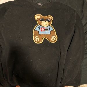 Cool teddy bear crewneck